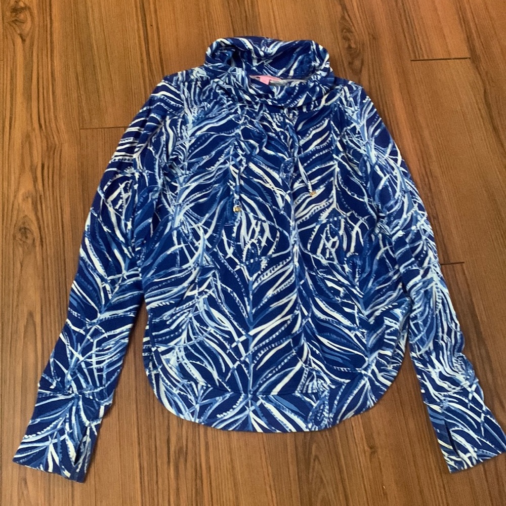 Lilly Pulitzer cowl neck pullover